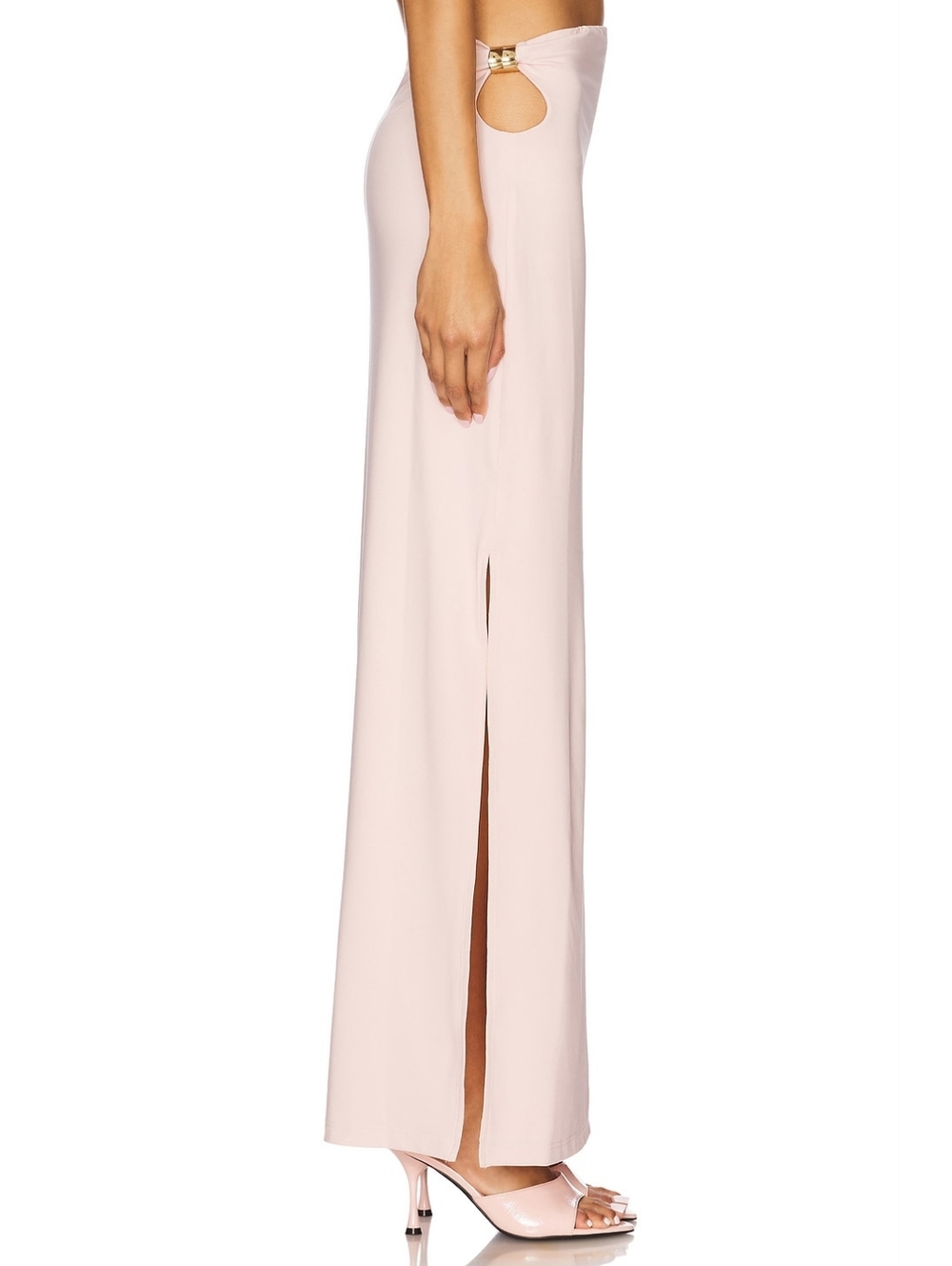 $72 NWT SNDYS x REVOLVE Baylee Skirt in Pink Medium - Picture 2 of 4